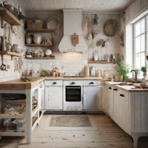 Scandinavian country style kitchen 