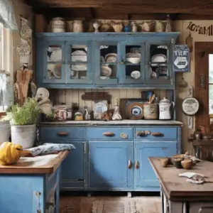 american style country kitchen
